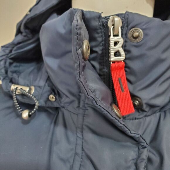 Bogner Fire + Ice Womens XS Size 4 mid length Puffer Down Hooded Miss Faux Fur - Picture 7 of 16